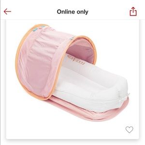 Dockatot Deluxe Cabana kit in PINK